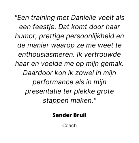 Review Danielle - Sander Bruil